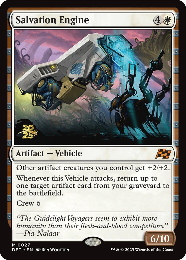 Salvation Engine [Aetherdrift Prerelease Promos] | Galactic Gamez