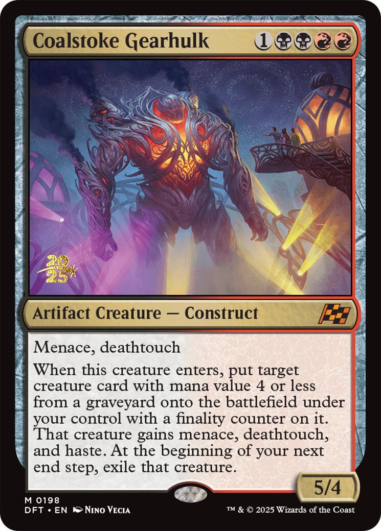 Coalstoke Gearhulk [Aetherdrift Prerelease Promos] | Galactic Gamez