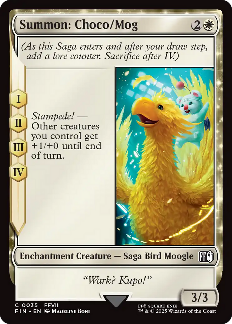 Summon: Choco/Mog [FINAL FANTASY] | Galactic Gamez