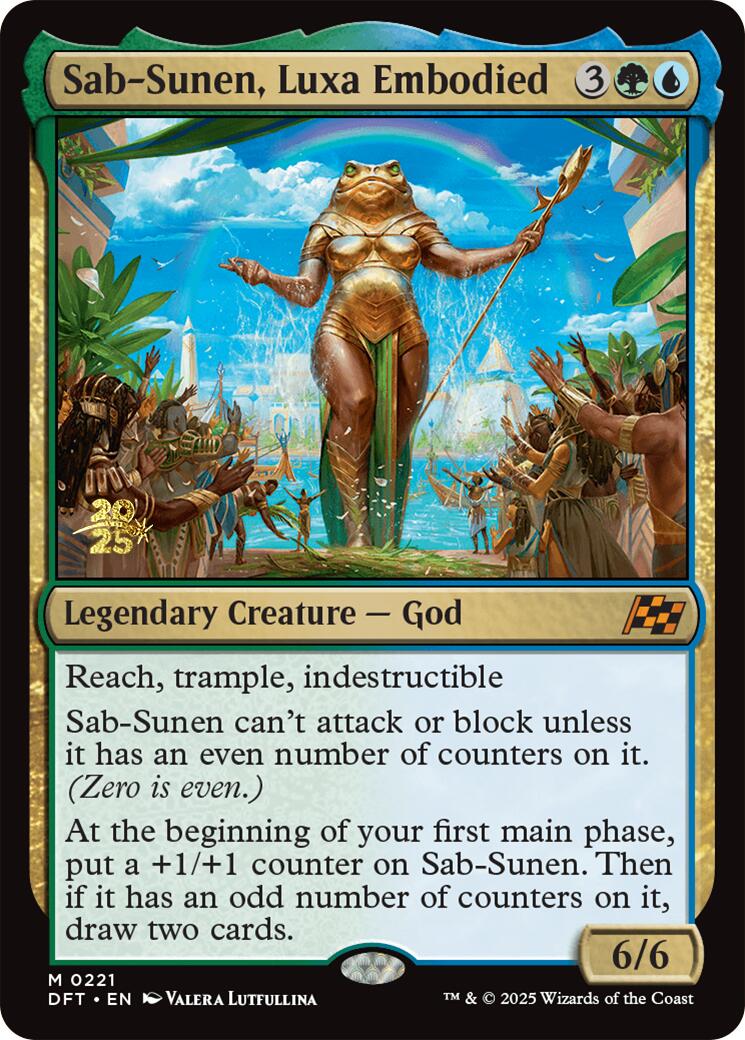 Sab-Sunen, Luxa Embodied [Aetherdrift Prerelease Promos] | Galactic Gamez