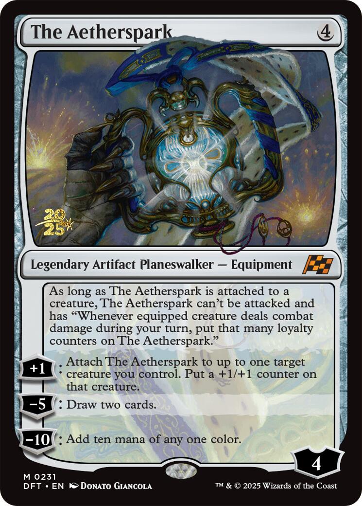 The Aetherspark [Aetherdrift Prerelease Promos] | Galactic Gamez