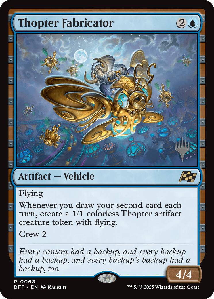 Thopter Fabricator [Aetherdrift Promos] | Galactic Gamez