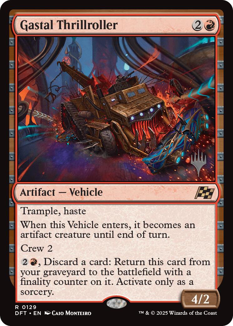 Gastal Thrillroller (Promo Pack) [Aetherdrift Promos] | Galactic Gamez