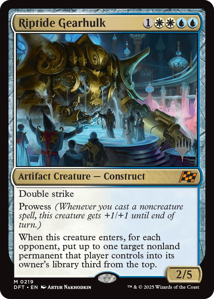 Riptide Gearhulk (Promo Pack) [Aetherdrift Promos] | Galactic Gamez