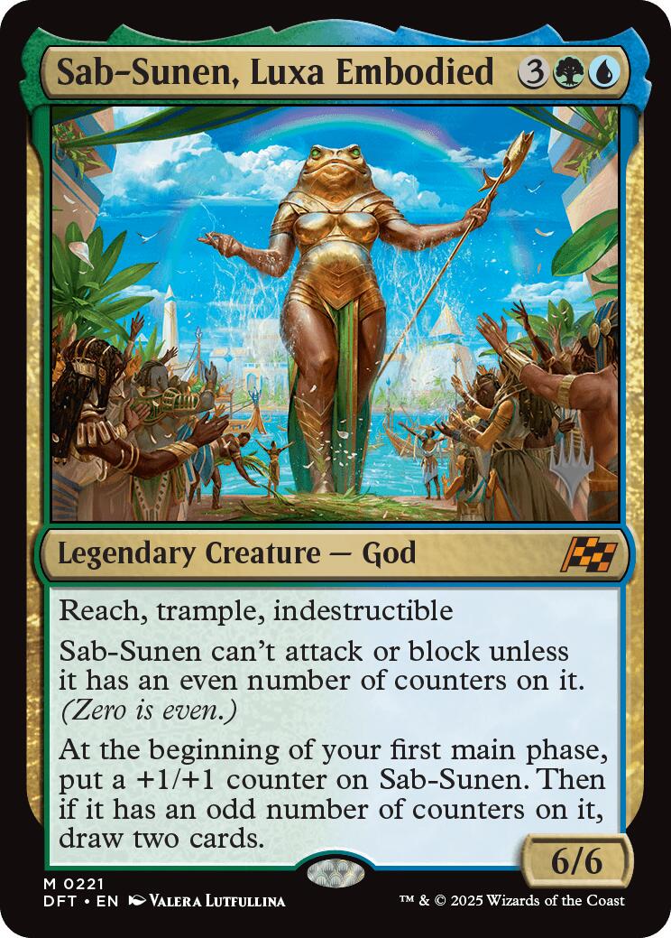 Sab-Sunen, Luxa Embodied [Aetherdrift Promos] | Galactic Gamez