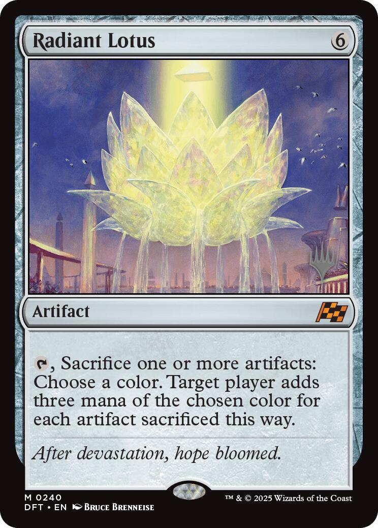 Radiant Lotus [Aetherdrift Promos] | Galactic Gamez