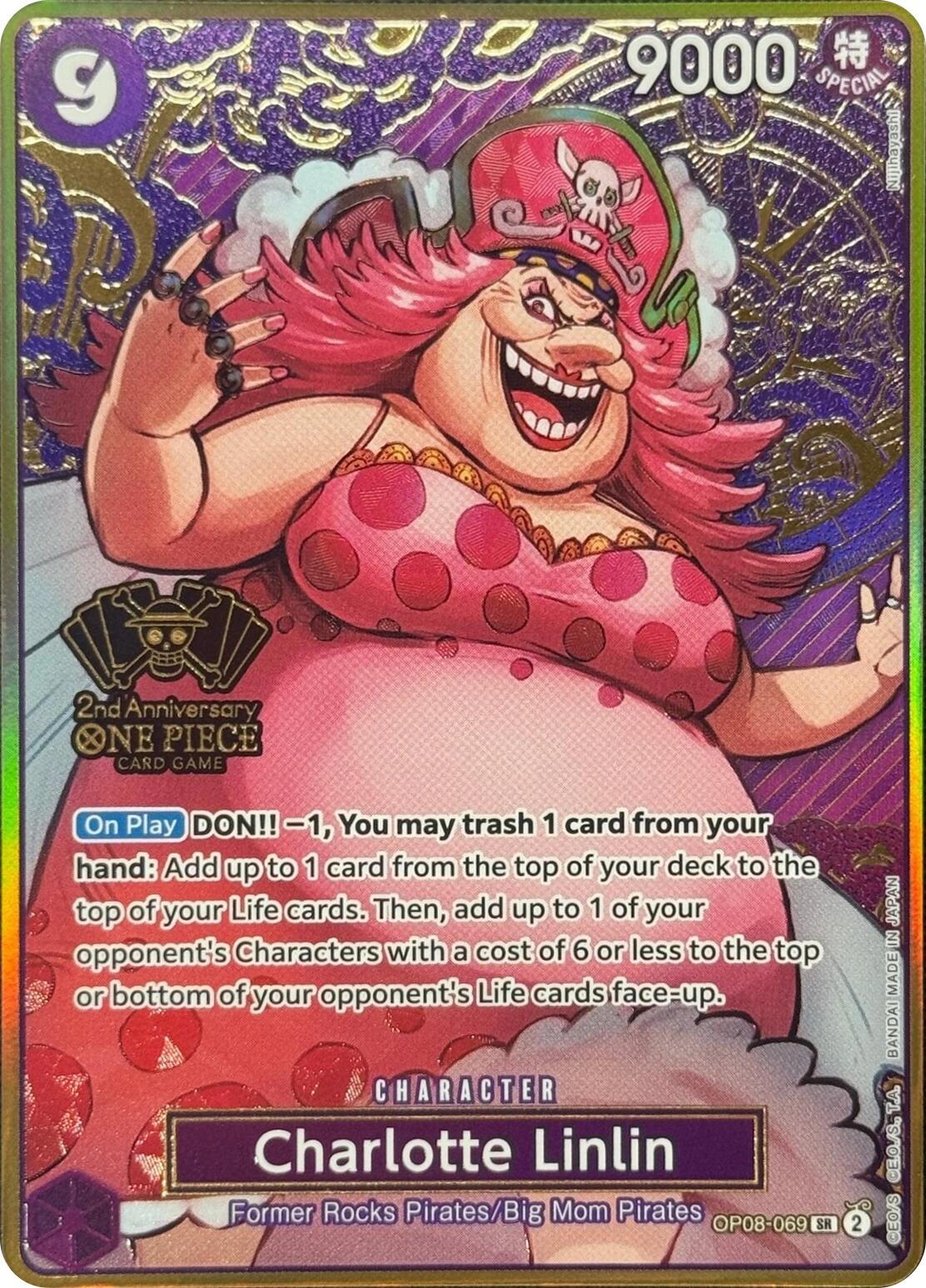 Charlotte Linlin (Japanese Version 2nd Anniversary Set) [One Piece Promotion Cards] | Galactic Gamez
