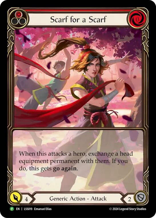 Scarf for a Scarf [LSS019] (Promo)  Rainbow Foil | Galactic Gamez