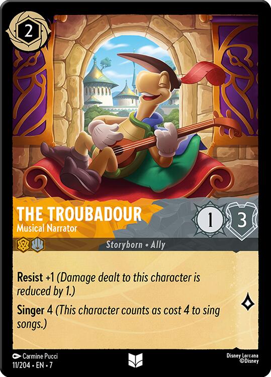 The Troubadour - Musical Narrator (11/204) [Archazia's Island] | Galactic Gamez