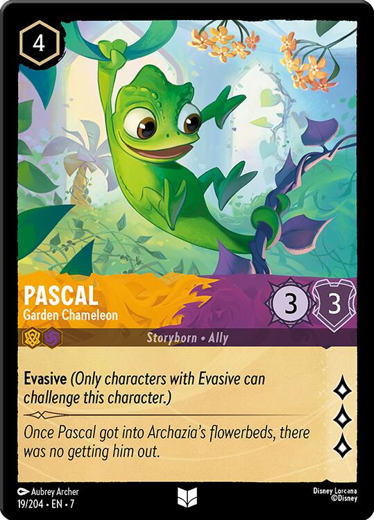 Pascal - Garden Chameleon (19/204) [Archazia's Island] | Galactic Gamez