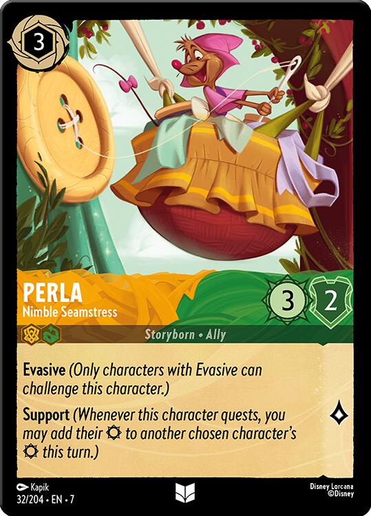 Perla - Nimble Seamstress (32/204) [Archazia's Island] | Galactic Gamez