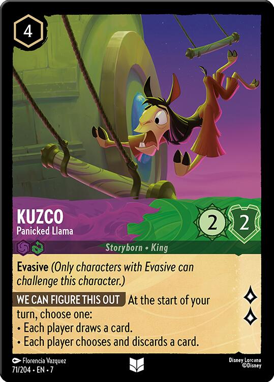 Kuzco - Panicked Llama (71/204) [Archazia's Island] | Galactic Gamez