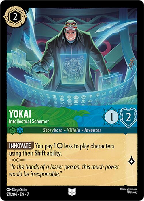 Yokai - Intellectual Schemer (97/204) [Archazia's Island] | Galactic Gamez