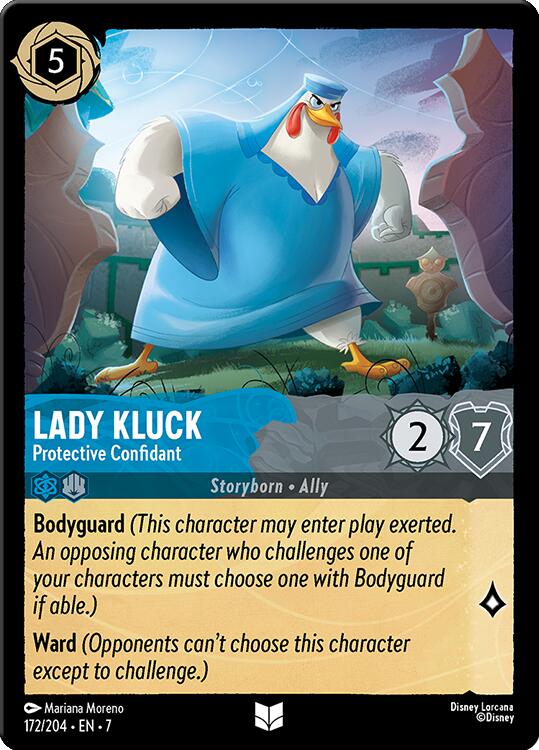 Lady Kluck - Protective Confidant (172/204) [Archazia's Island] | Galactic Gamez