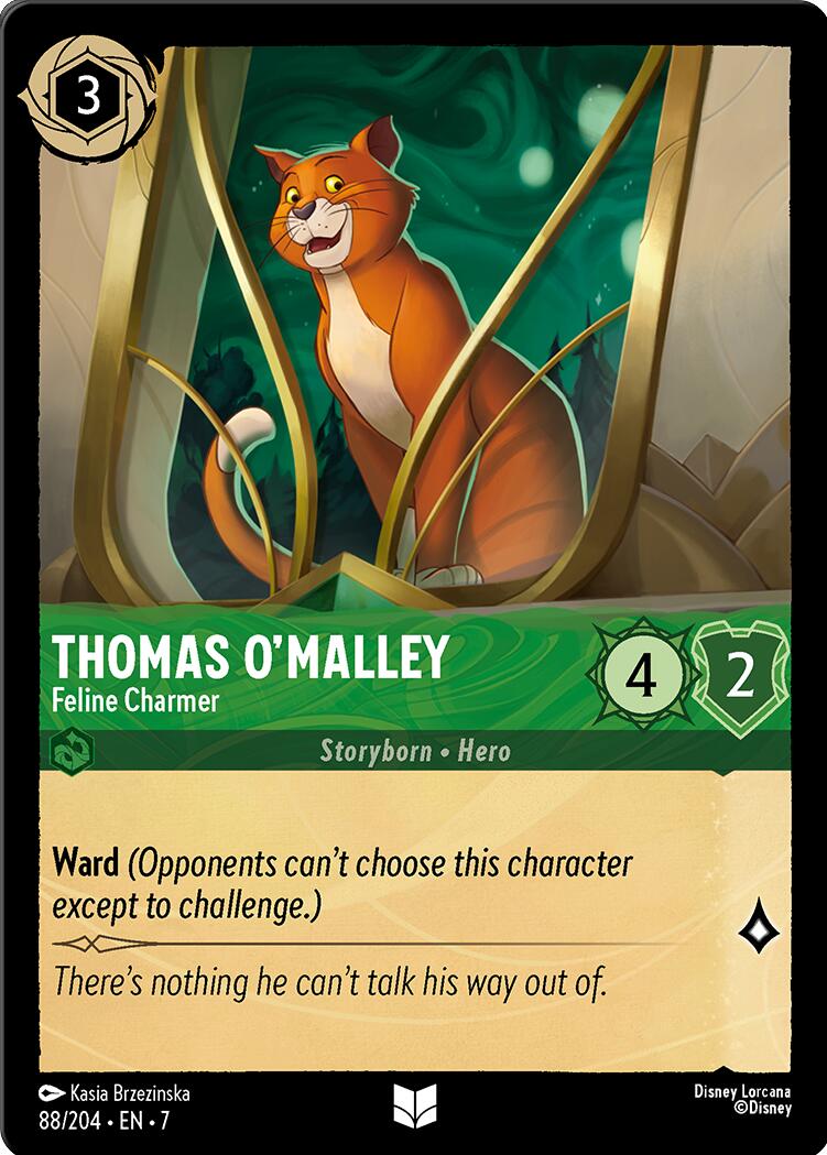 Thomas O'Malley - Feline Charmer (88/204) [Archazia's Island] | Galactic Gamez