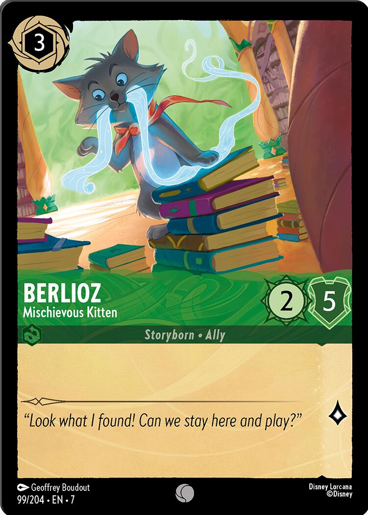 Berlioz - Mischievous Kitten (99/204) [Archazia's Island] | Galactic Gamez