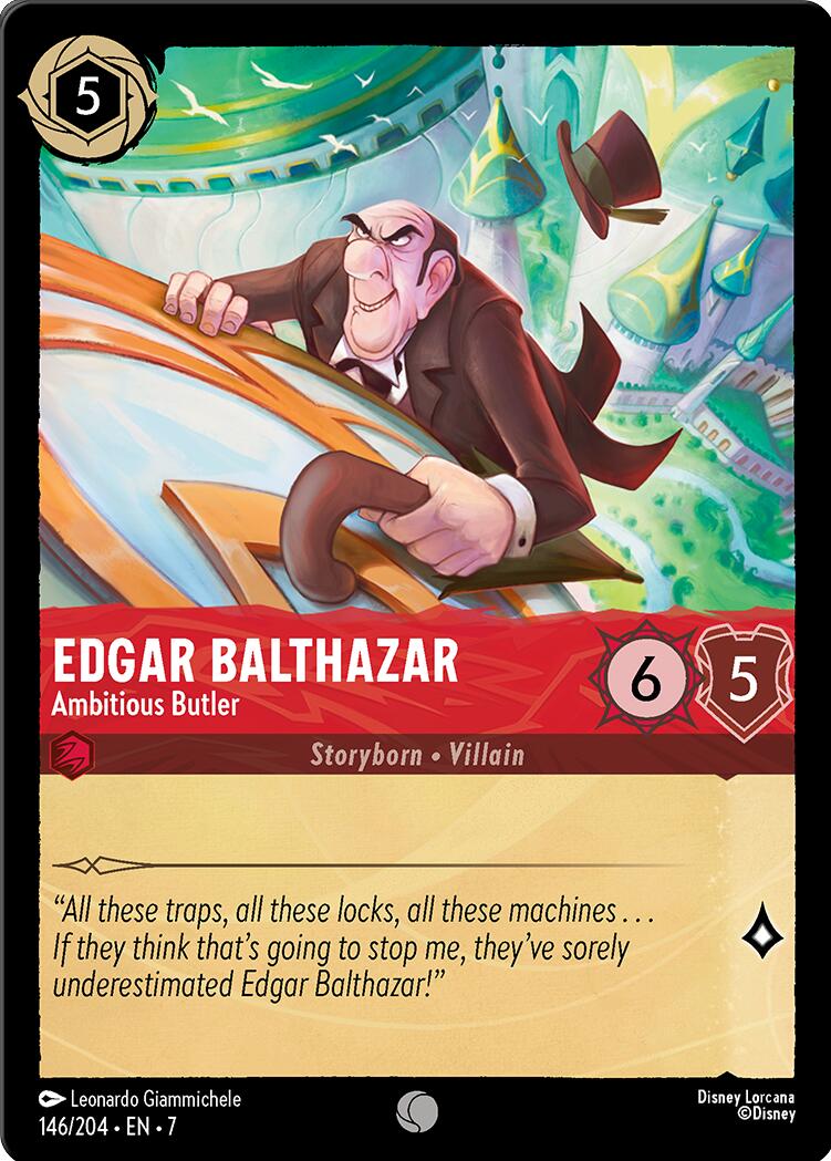 Edgar Balthazar - Ambitious Butler (146/204) [Archazia's Island] | Galactic Gamez
