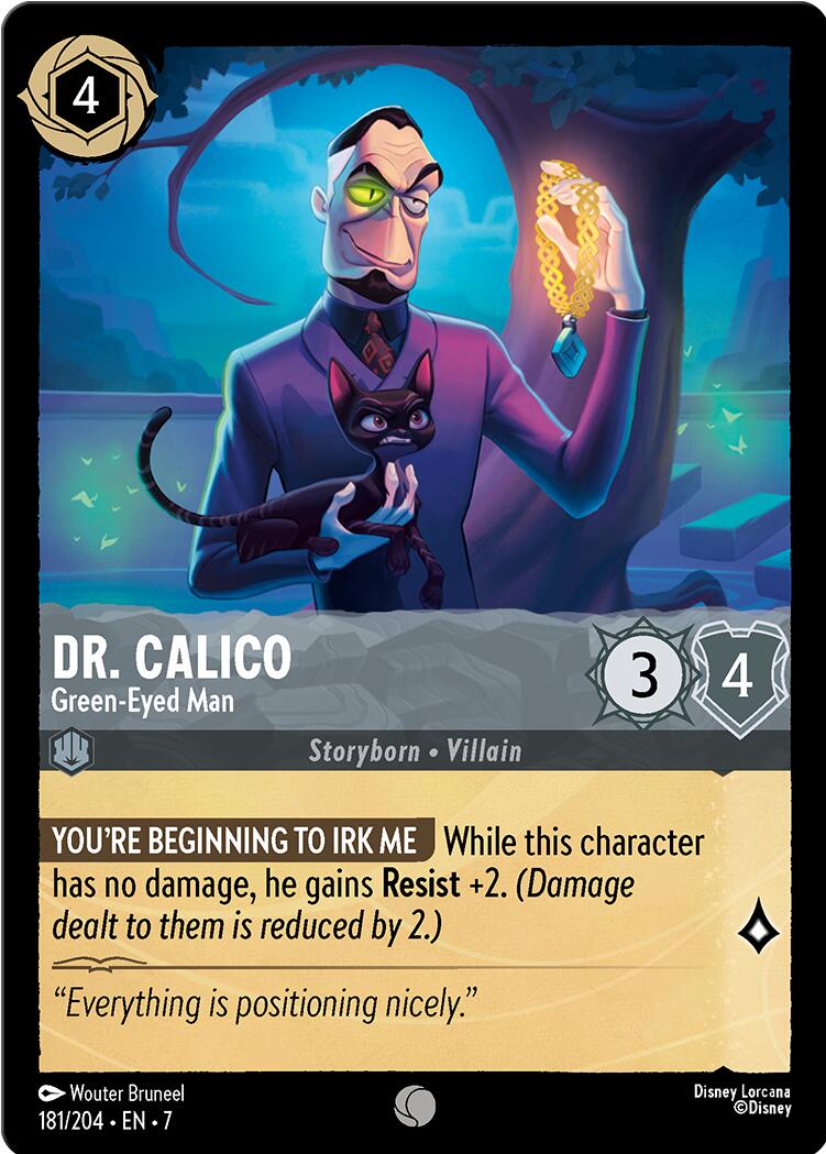 Dr. Calico - Green-Eyed Man (181/204) [Archazia's Island] | Galactic Gamez