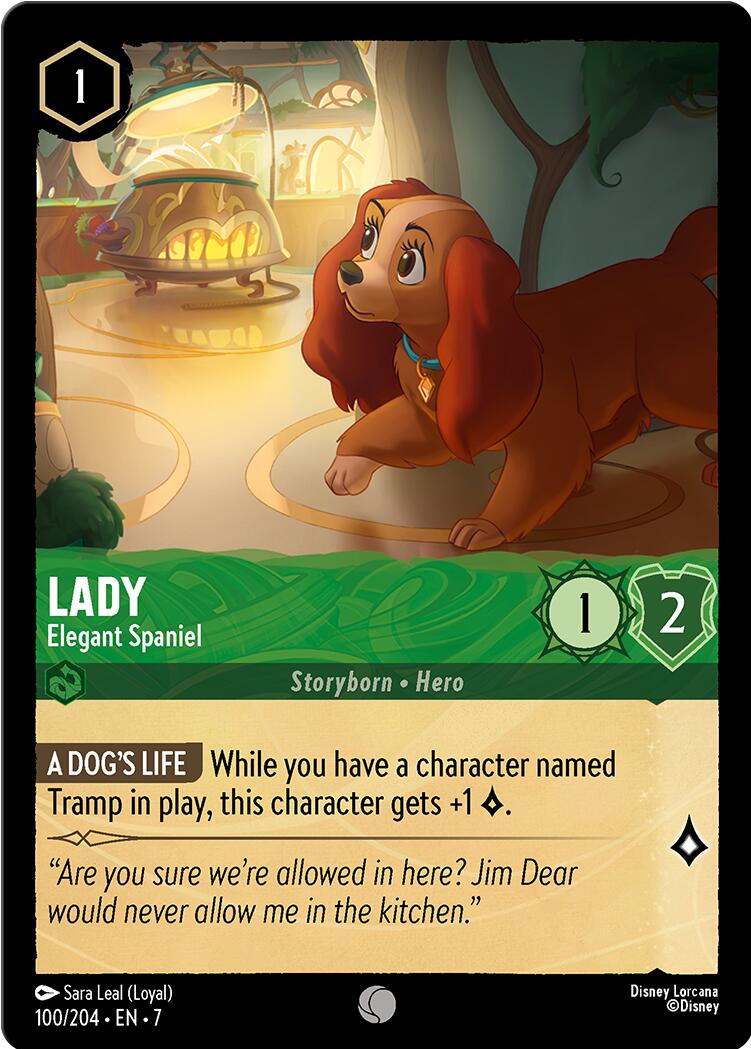 Lady - Elegant Spaniel (100/204) [Archazia's Island] | Galactic Gamez
