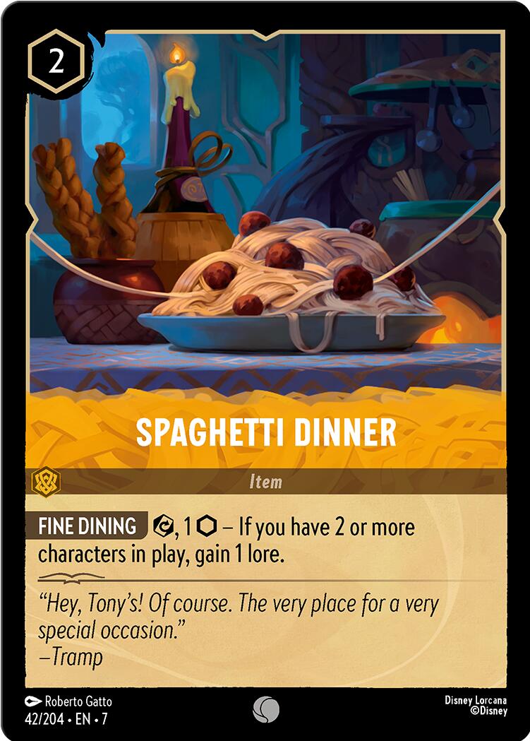 Spaghetti Dinner (42/204) [Archazia's Island] | Galactic Gamez