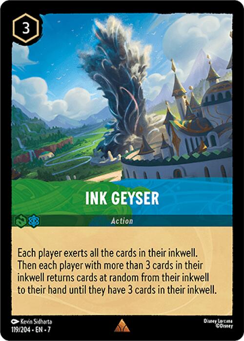 Ink Geyser (119/204) [Archazia's Island] | Galactic Gamez