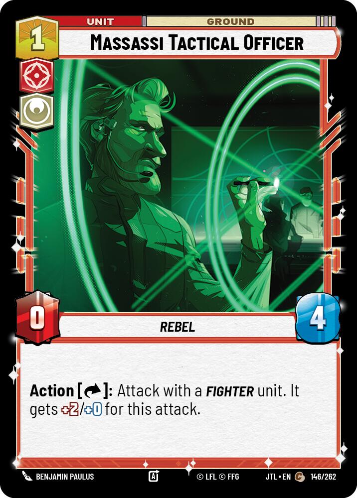 Massassi Tactical Officer (146/262) (146/257) [Jump to Lightspeed] | Galactic Gamez