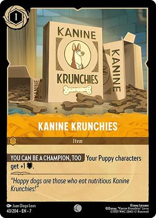 Kanine Krunchies (43/204) [Archazia's Island] | Galactic Gamez