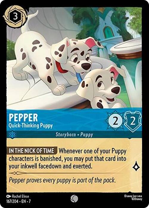 Pepper - Quick-Thinking Puppy (167/204) [Archazia's Island] | Galactic Gamez