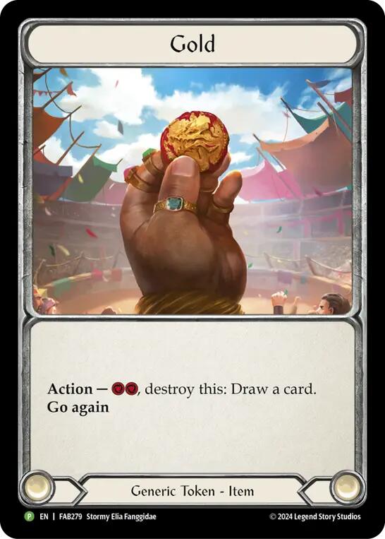 Gold [FAB279] (Promo)  Cold Foil | Galactic Gamez