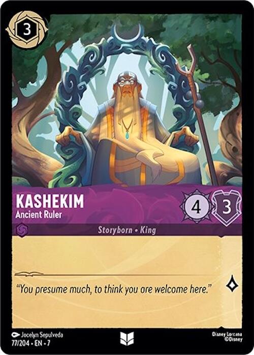 Kashekim - Ancient Ruler (77/204) [Archazia's Island] | Galactic Gamez