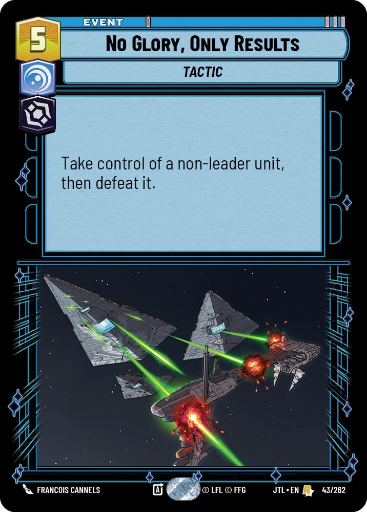 No Glory, Only Results (043/262) (043/257) [Jump to Lightspeed] | Galactic Gamez