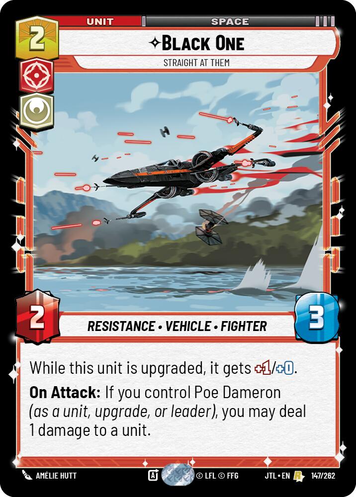 Black One - Straight At Them (147/262) (147/257) [Jump to Lightspeed] | Galactic Gamez