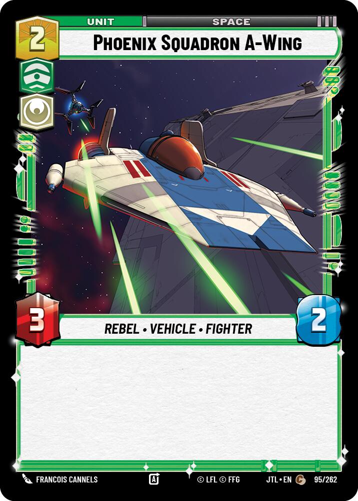 Phoenix Squadron A-Wing (095/262) (095/257) [Jump to Lightspeed] | Galactic Gamez