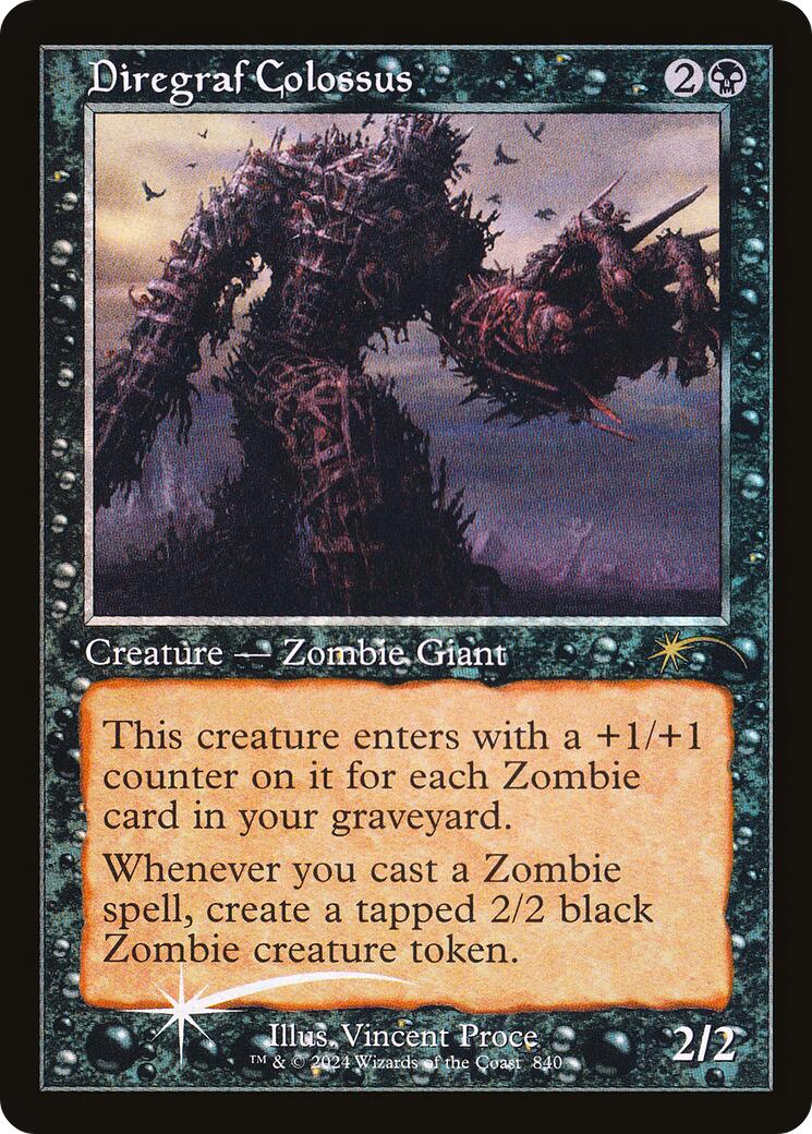 Diregraf Colossus (Retro Frame) [Secret Lair Drop Series] | Galactic Gamez
