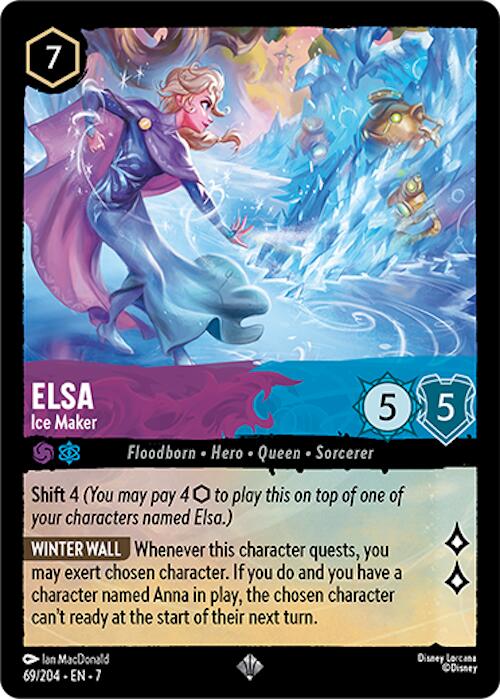 Elsa - Ice Maker (69/204) [Archazia's Island] | Galactic Gamez