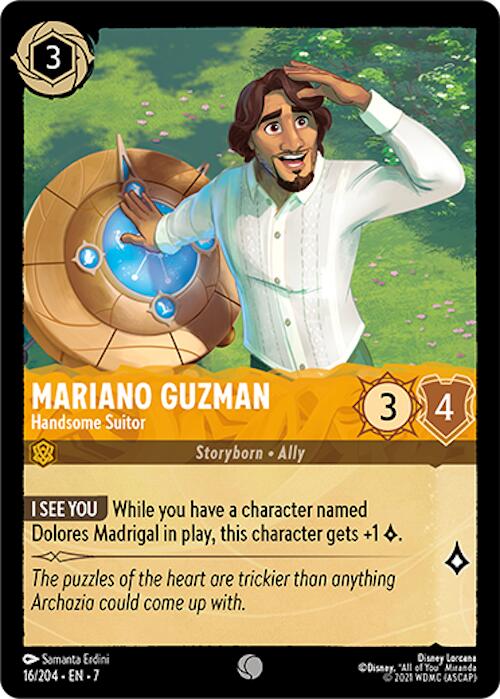 Mariano Guzman - Handsome Suitor (16/204) [Archazia's Island] | Galactic Gamez