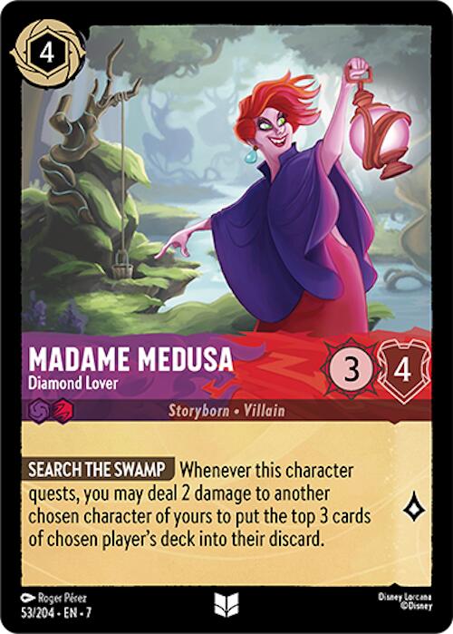 Madame Medusa - Diamond Lover (53/204) [Archazia's Island] | Galactic Gamez