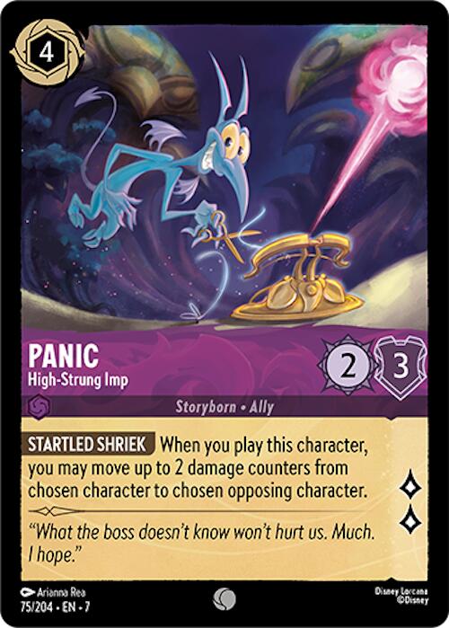 Panic - High-Strung Imp (75/204) [Archazia's Island] | Galactic Gamez