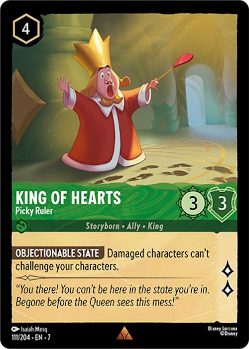 King of Hearts - Picky Ruler (111/204) [Archazia's Island] | Galactic Gamez