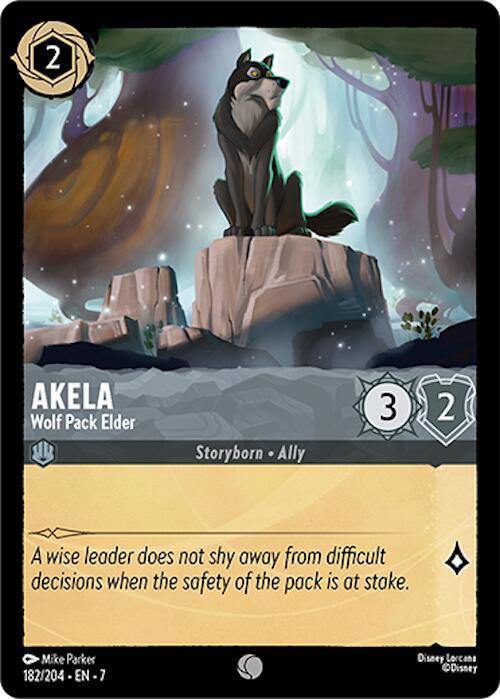 Akela - Wolf Pack Elder (182/204) [Archazia's Island] | Galactic Gamez