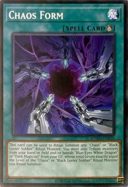 Chaos Form (Unlimited Misprint) [SDWD-EN020] Common | Galactic Gamez