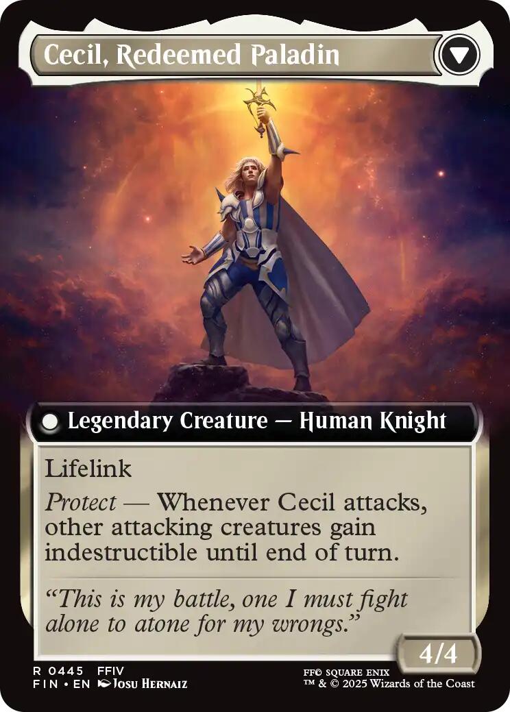 Cecil, Dark Knight // Cecil, Redeemed Paladin (Extended Art) [FINAL FANTASY] | Galactic Gamez