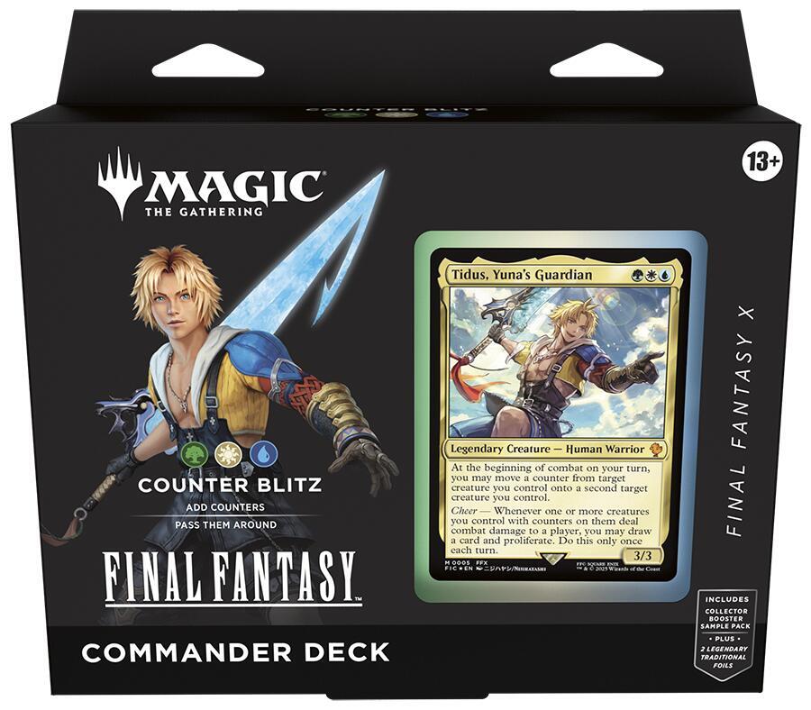 FINAL FANTASY - Commander Deck - Counter Blitz | Galactic Gamez