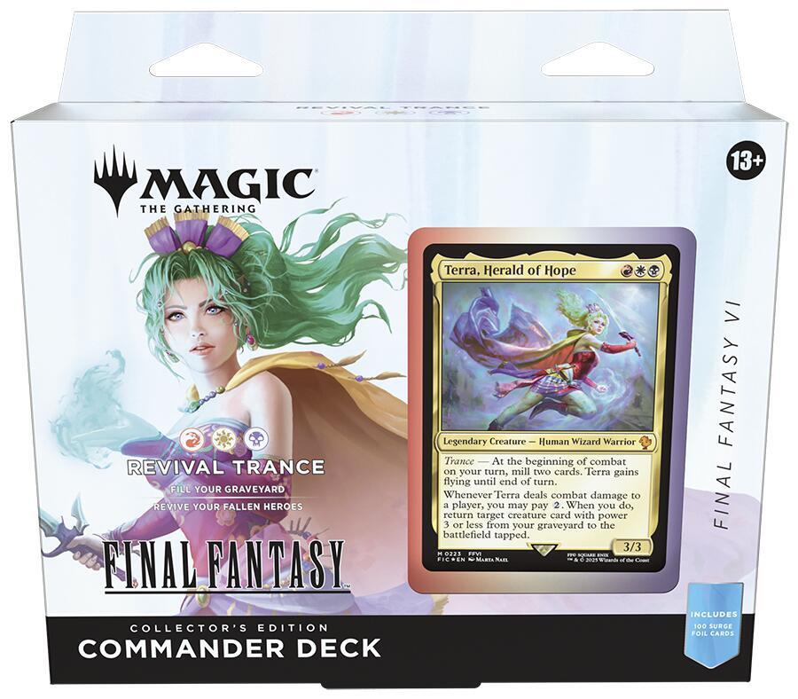 FINAL FANTASY - Collector Commander Deck - Revival Trance | Galactic Gamez