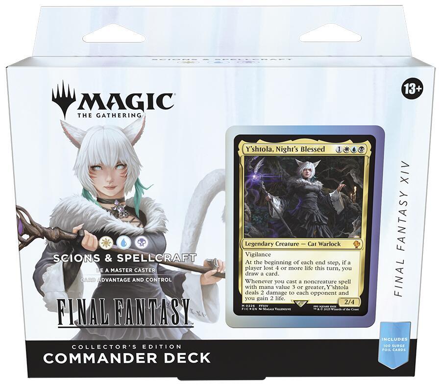 FINAL FANTASY - Collector Commander Deck - Scions & Spellcraft | Galactic Gamez