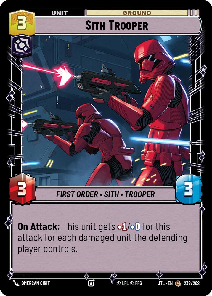 Sith Trooper (238/262) (238/257) [Jump to Lightspeed] | Galactic Gamez