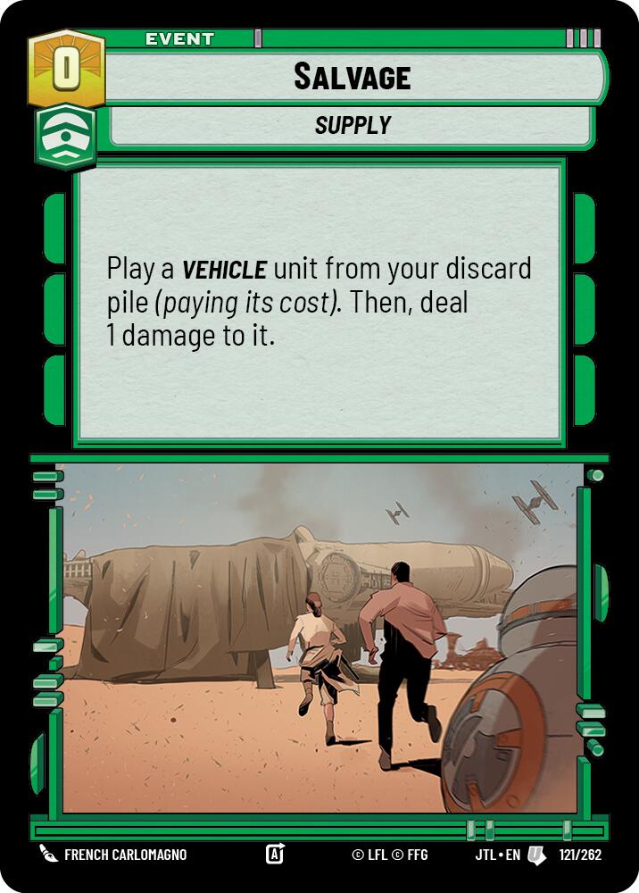 Salvage (121/262) (121/257) [Jump to Lightspeed] | Galactic Gamez