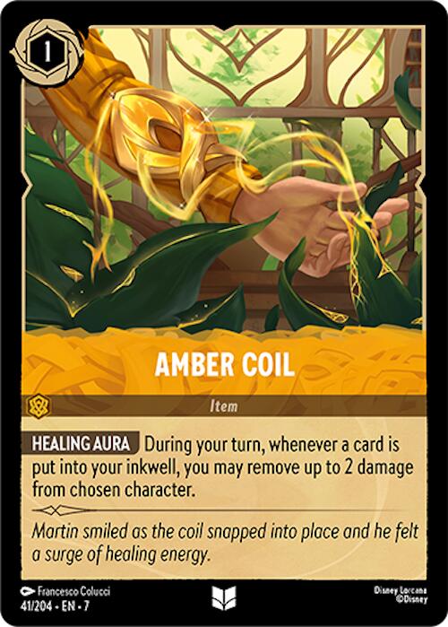 Amber Coil (41/204) [Archazia's Island] | Galactic Gamez