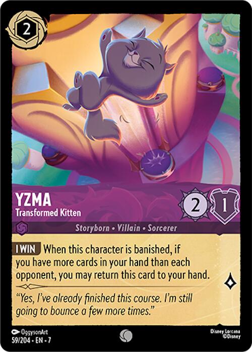 Yzma - Transformed Kitten (59/204) [Archazia's Island] | Galactic Gamez