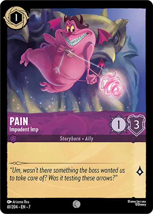 Pain - Impudent Imp (61/204) [Archazia's Island] | Galactic Gamez
